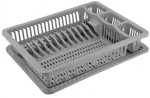 Πιατοθήκη πλαστική με δίσκο 48x37x9cm – Plastic plate holder