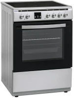 Robin BN-655 Inox Ηλεκτρικη Κουζίνα Κεραμικη με αέρα