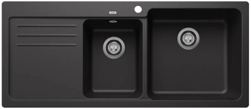 Blanco Naya 8 S Anthracite 116x50 Γρανιτένιος Νεροχύτης Ένθετος -Κύρια γούρνα Δεξιά