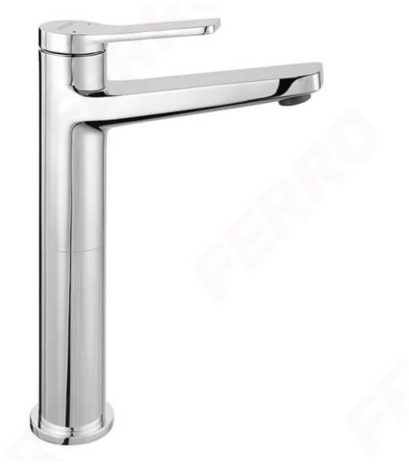 Karag Ferro Stratos BSC2L επικαθήμενη μπαταρία νιπτήρα ψηλή Chrome