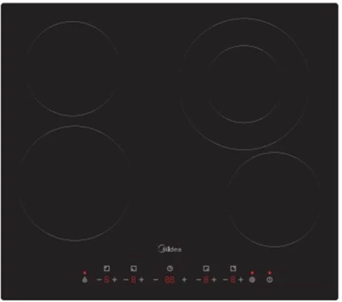 Midea MCH640F145K0 Εντοιχιζόμενη Κεραμεική Επαγωγική Εστία