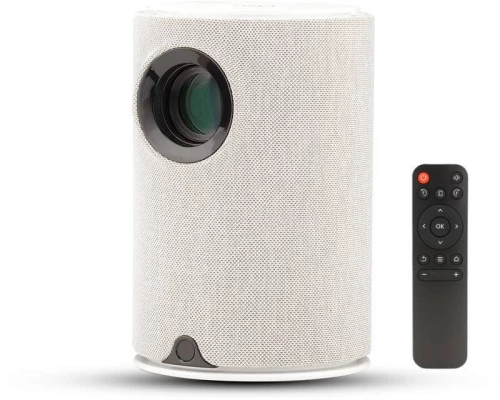 Osio OPRO-4020 Γκρι/Άσπρος Projector Android με λάμπα LED 1280*720p, 40-200″, Βluetooth, USB, HDMI,