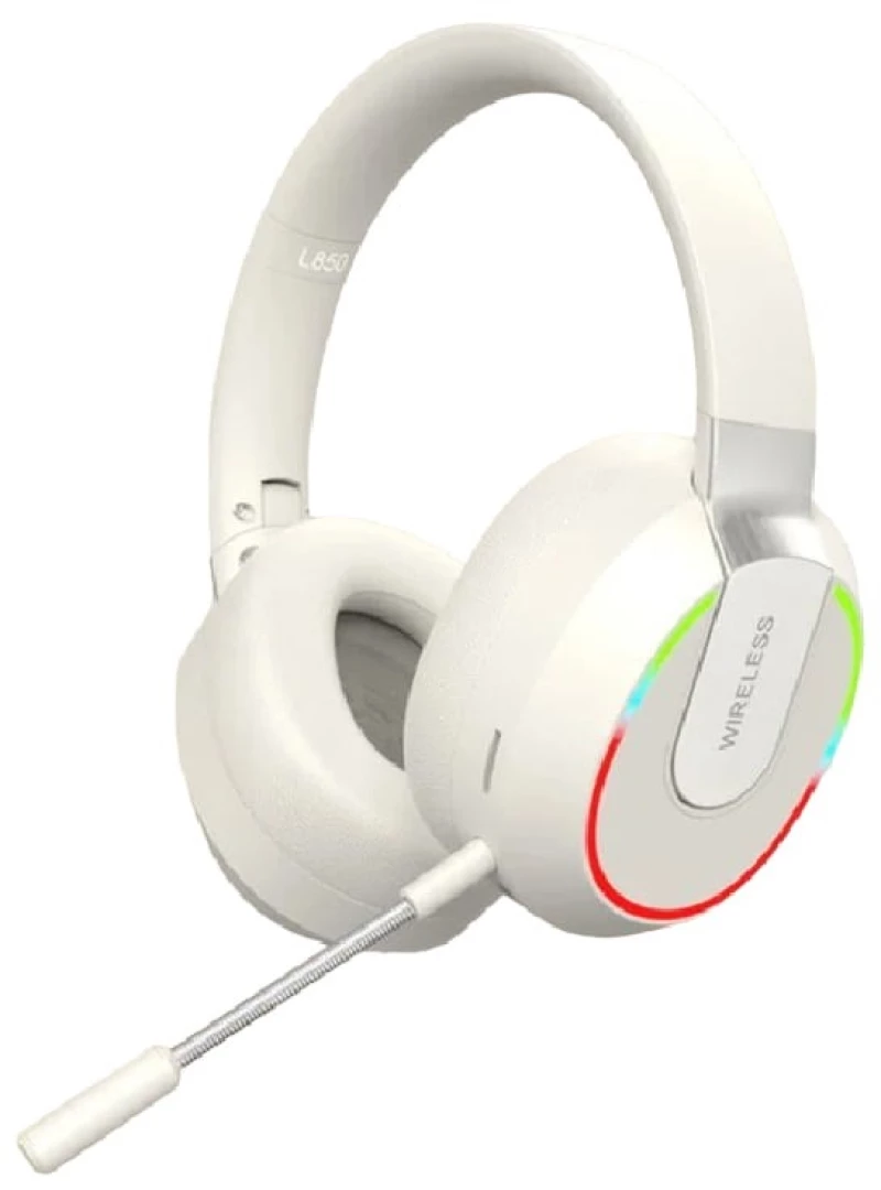 Ασύρματα Ακουστικά Life Studio Over Ear Gaming Headset με σύνδεση 3.5mm L850 Μπεζ