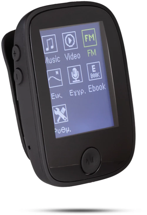 Osio SRM-8080Β Μαύρο MP3 Μultimedia player 8 GB