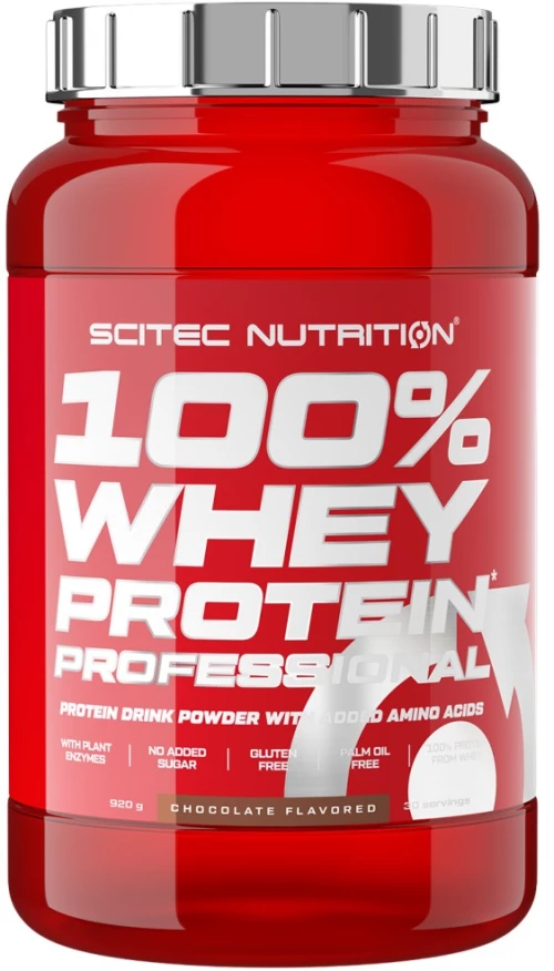 Scitec Nutrition 100% Whey Protein Professional [920 Γραμμάρια] Λευκή σοκολάτα με φιστίκι