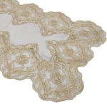Τραβέρσα Fylliana Flower Μπεζ 150x50Εκ