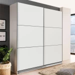 Ντουλάπα Sierra 220 Λευκό 217x62.5x210εκ