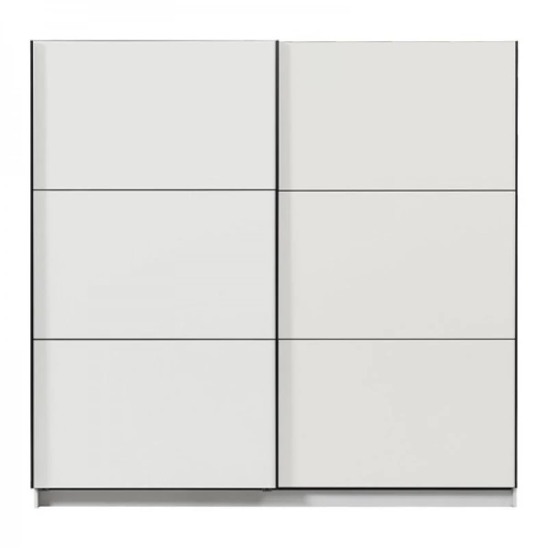 Ντουλάπα Sierra 220 Λευκό 217x62.5x210εκ