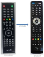 ARIELLI BG02CB REPLACEMENT REMOTE CONTROL
