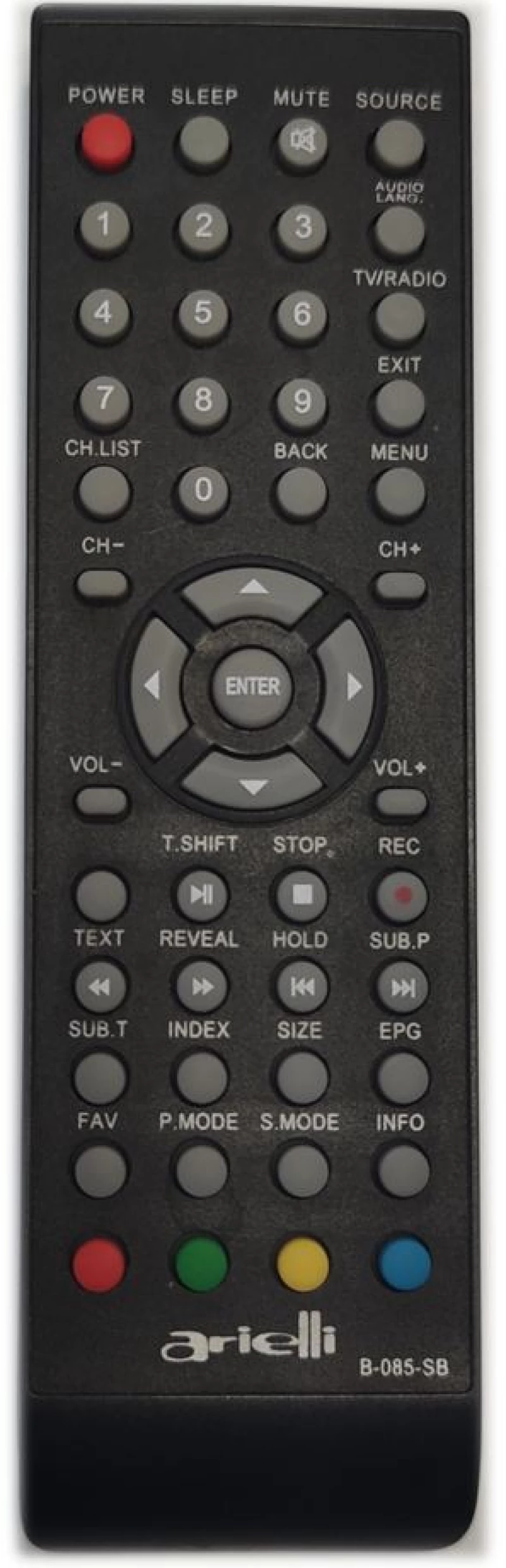 ARIELLI BG02CB REPLACEMENT REMOTE CONTROL