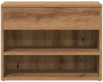 vidaXL Πάγκος Παπουτσιών τεχνίτης Δρυς 60x30x45 εκ. Επεξεργασμένο Ξύλο