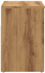 vidaXL Πάγκος Παπουτσιών τεχνίτης Δρυς 60x30x45 εκ. Επεξεργασμένο Ξύλο