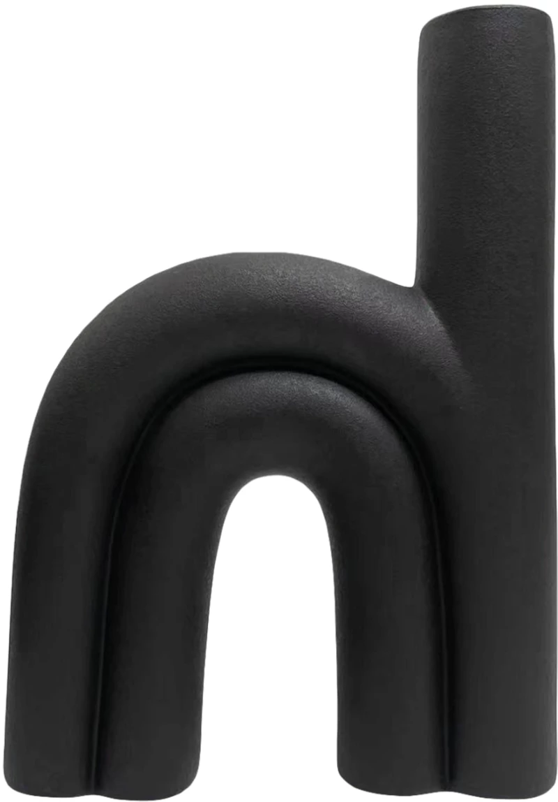 ΕΠΙΤΡΑΠΕΖΙΟ ΚΕΡΑΜΙΚΟ ΔΙΑΚΟΣΜΗΤΙΚΟ ARCON HM4638.02 ΜΑΥΡΟ ΜΑΤ 25,5x6x34Υεκ