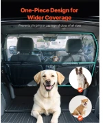 VEVOR Dog Car Barrier 56" Wide Front Seats Installation Car Divider for SUVs