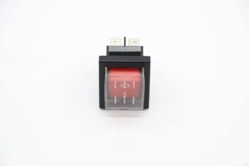 Red Waterproof Switch 25A (Large)