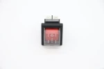 Red Waterproof Switch 25A (Large)