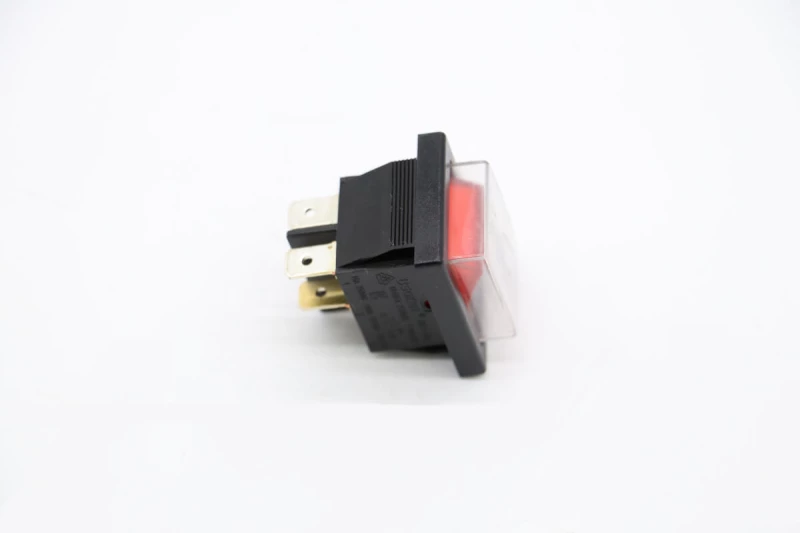 Red Waterproof Switch 25A (Large)