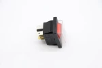 Red Waterproof Switch 25A (Large)