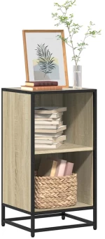 vidaXL Ντουλάπι βιβλίων Sonoma Oak 40x35x76 cm Κατασκευασμένο ξύλο