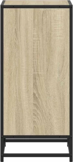 vidaXL Ντουλάπι βιβλίων Sonoma Oak 40x35x76 cm Κατασκευασμένο ξύλο