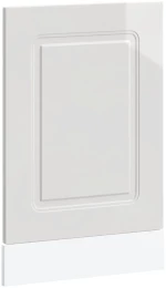 vidaXL Πίνακας πλυντηρίου πιάτων "Kalmar" High Gloss White 45x1,5x67cm