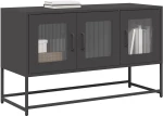 ντουλάπι τηλεόρασης vidaXL Μαύρο 100,5x39x60,5 cm