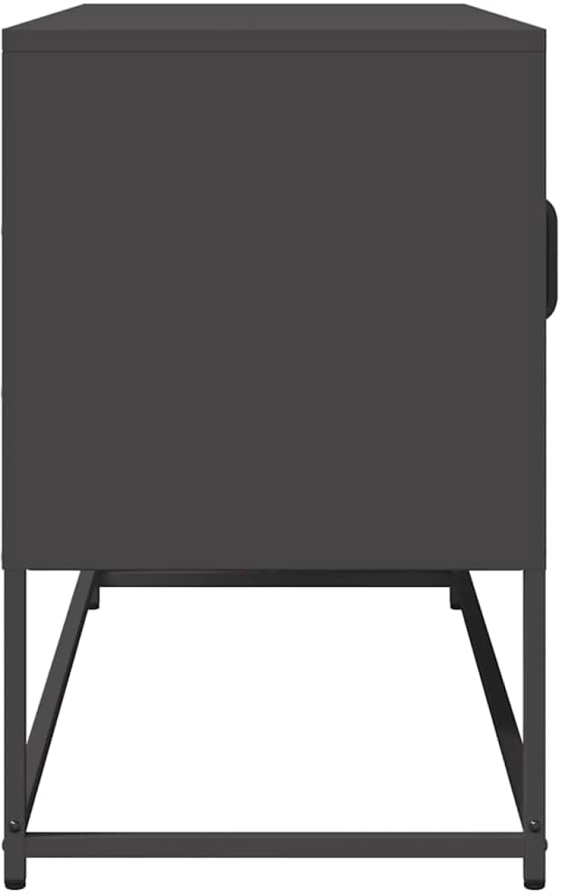 ντουλάπι τηλεόρασης vidaXL Μαύρο 100,5x39x60,5 cm