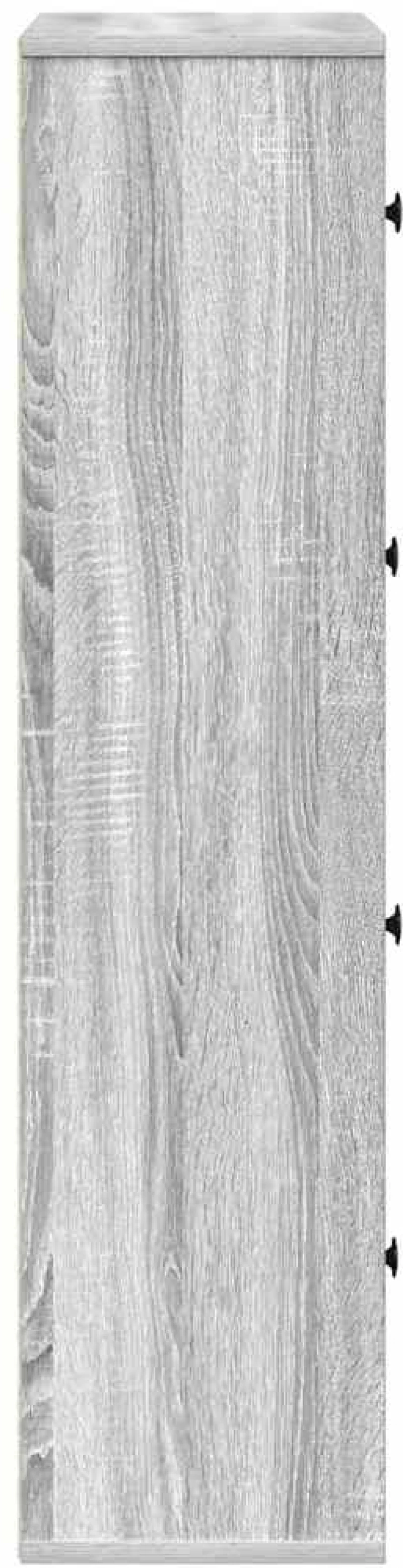 vidaXL Βιβλιοθήκη Γκρι Sonoma 60x24x101,5 εκ. από Επεξεργασμένο Ξύλο