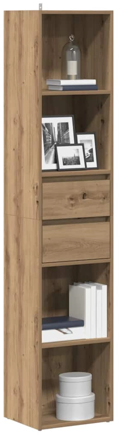 vidaXL Ντουλάπι βιβλίων Artisan Oak 36x30x171 cm Κατασκευασμένο ξύλο