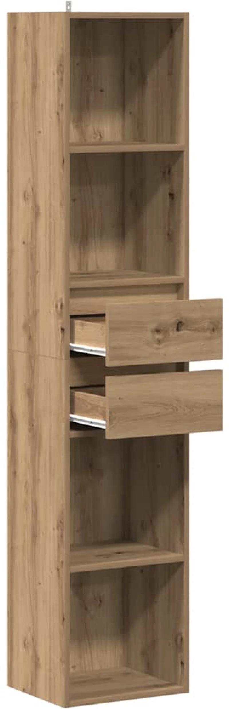 vidaXL Ντουλάπι βιβλίων Artisan Oak 36x30x171 cm Κατασκευασμένο ξύλο