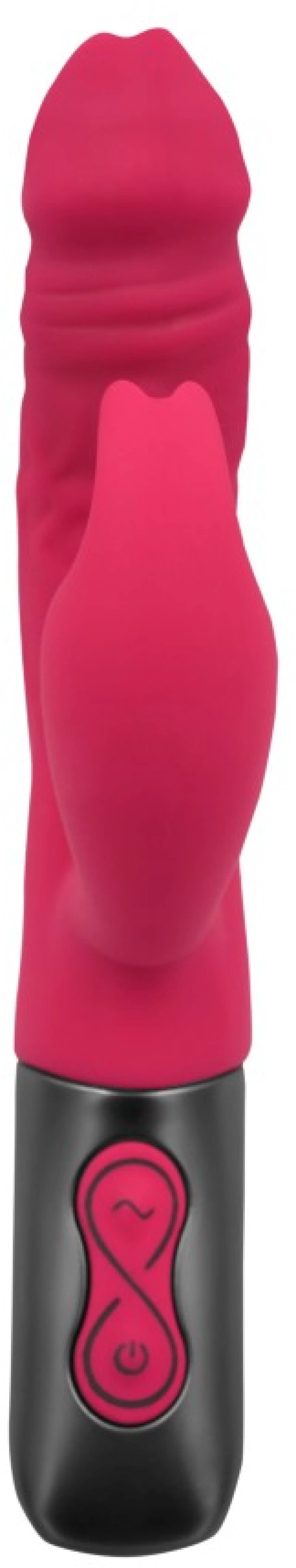 TITANZ 7 SILICONE RECHARGEABLE VIBRATOR PINK