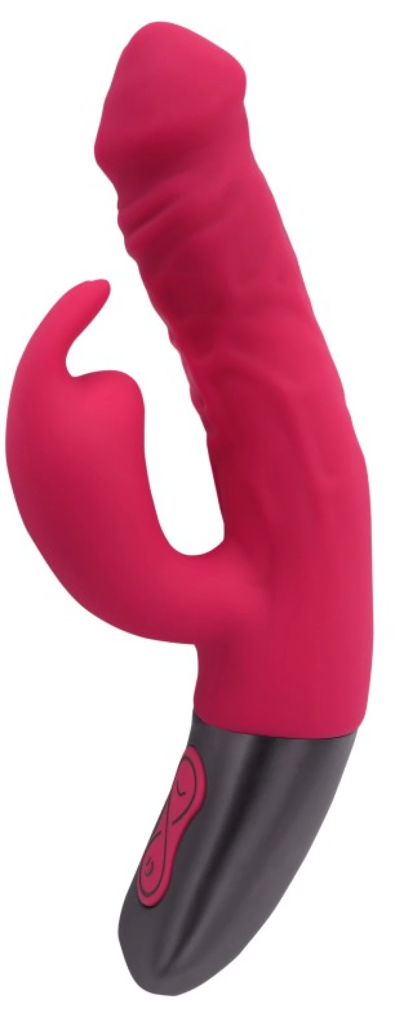 TITANZ 7 SILICONE RECHARGEABLE VIBRATOR PINK