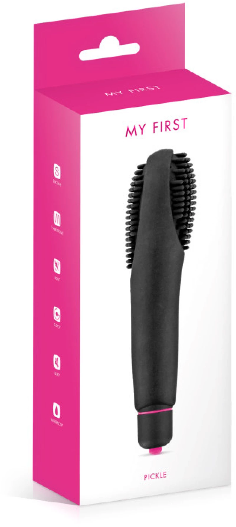 Pickle black spiked vibrator