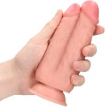 Two in One Dildo 5/6 - 12,7/15,2 cm - Flesh