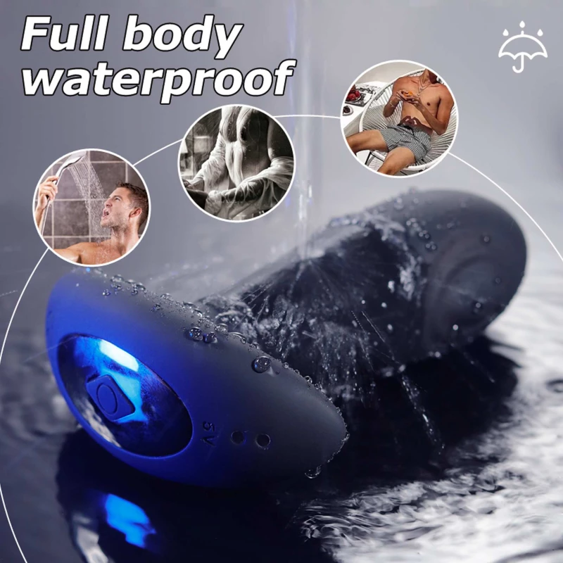 Dual tapping Vibrating anal plug