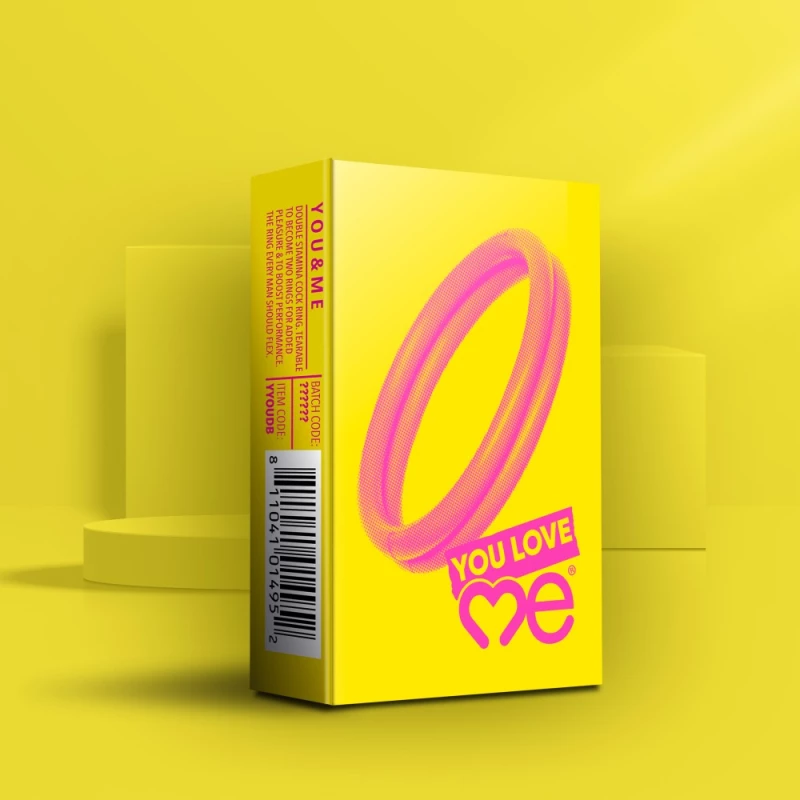 You & Me Silicone Cock Ring