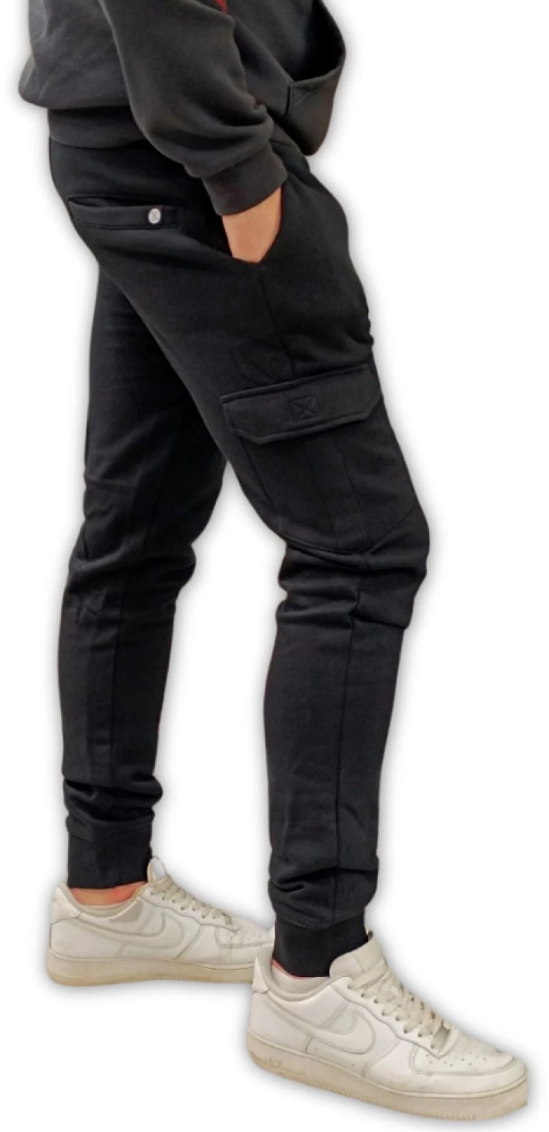 Παντελόνι φόρμας ανδρικό Just Rhyse Huaraz Sweat Pants Black