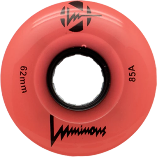 LUMINOUS 62χιλ./85A Ροδάκι Led - Coral Glow (1τεμ.)