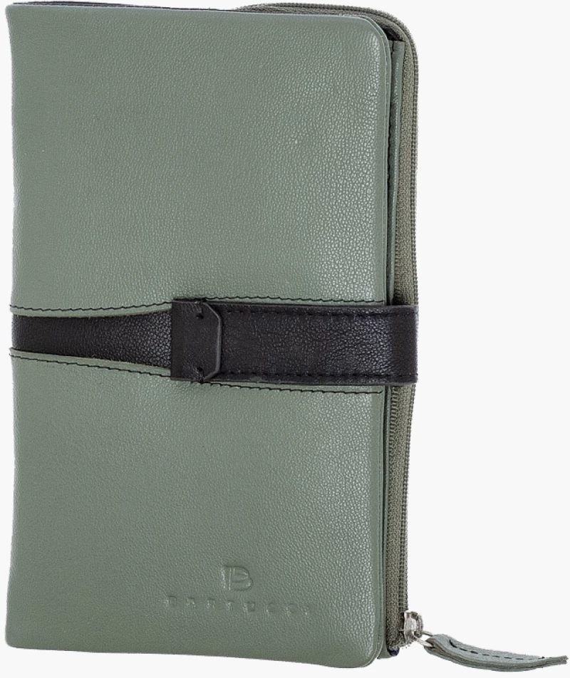 Δερμάτινο Γυναικείο Πορτοφόλι (521-7000-green)