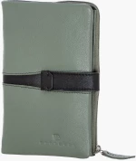 Δερμάτινο Γυναικείο Πορτοφόλι (521-7000-green)