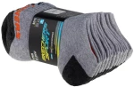Skechers Boys 6pk No Show Socks S108264-GRY