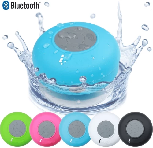 Ηχείο Bluetooth Βεντούζα Αδιάβροχο Κωδ. 44068 Ροζ