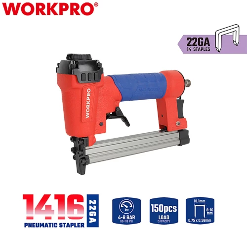 Καρφωτικό Αέρος Δίχαλου (1416) - 10,1mm Πλάτος, 8-16mm WORKPRO WP513006