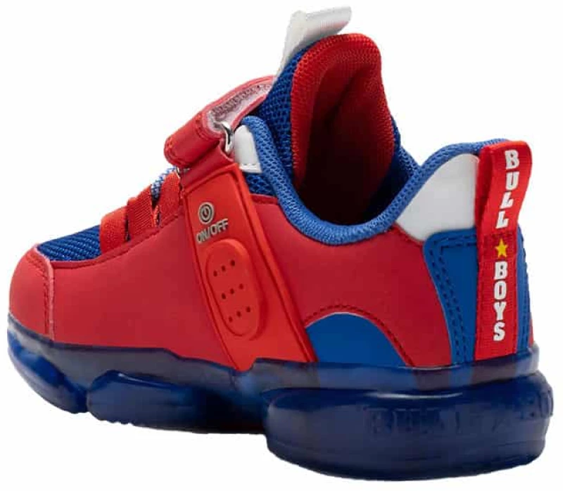 BullBoys sneakers φωτάκια T-Rex DNAR5008A00-RYRS Rosso