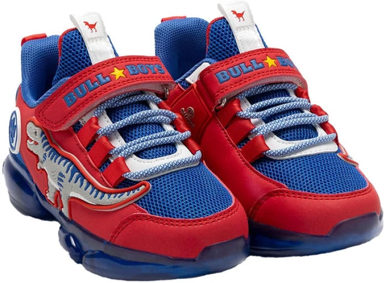 BullBoys sneakers φωτάκια T-Rex DNAR5008A00-RYRS Rosso