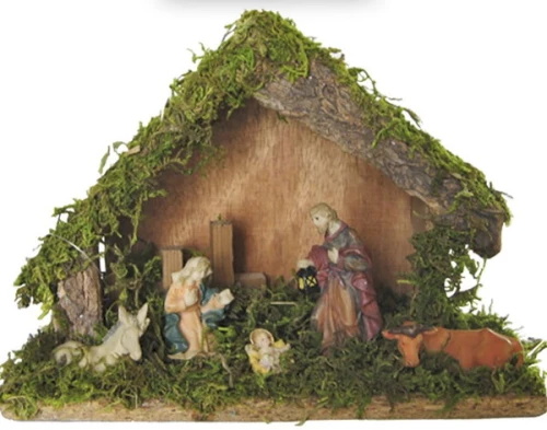 Φάτνη Ξύλινη Μεσαία (22x15cm) (OEM)