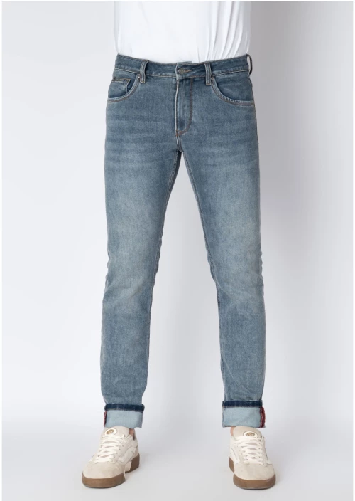 FRANK TAILOR ΠΑΝΤΕΛΟΝΙ ΤΖΗΝ ΑΝΔΡΙΚΟ 242 FT JX8070 ΜΠΛΕ ΑΝΟΙΧΤΟ REGULAR COLLECTION ΧΕΙΜΩΝΑΣ 2024
