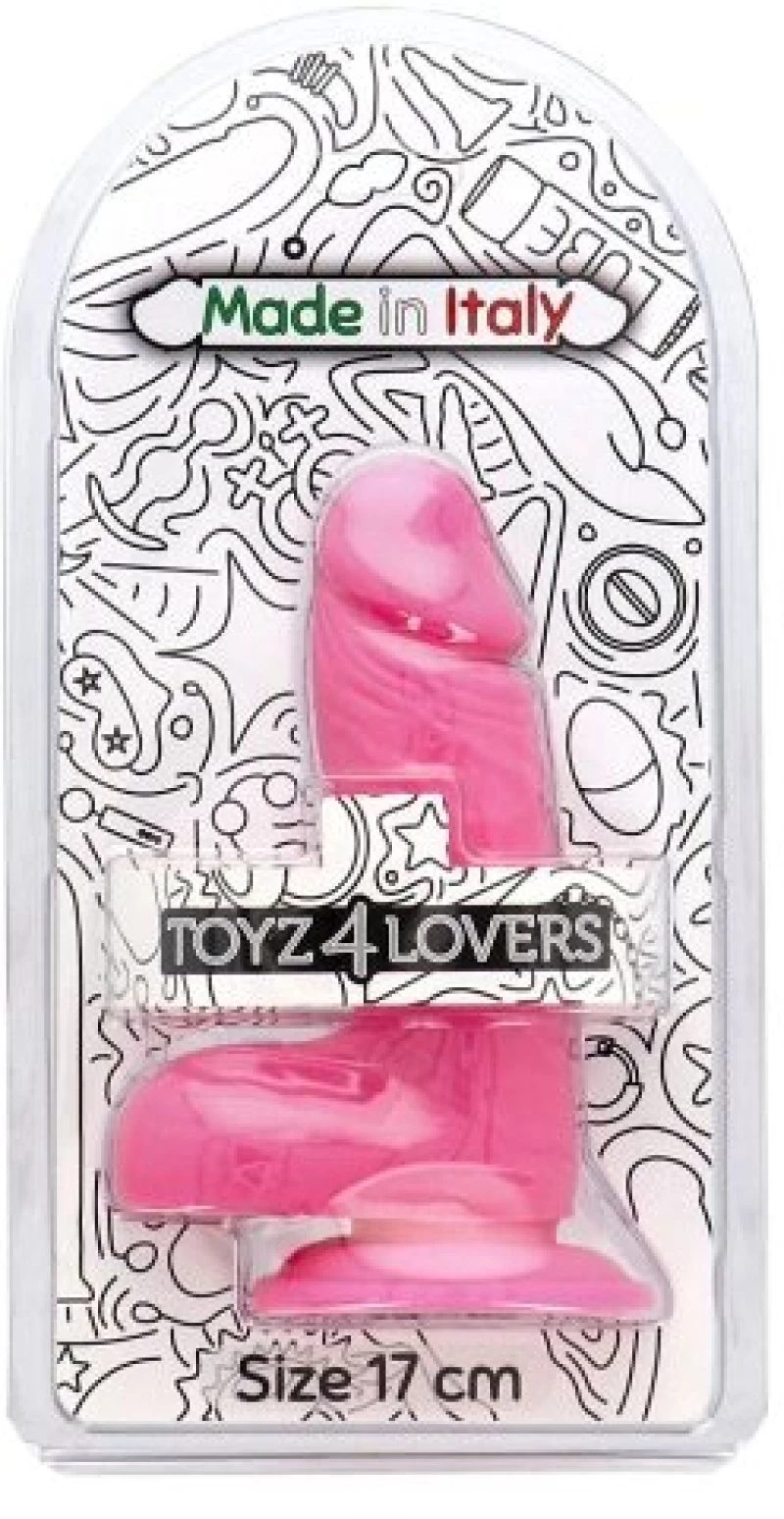 Giacomo fuchsia Dildo 17cm
