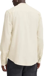 BLEND BHBOBBY WOVEN MAO COLLAR LONGSLEEVE SHIRT MEN BLEND ΕΚΡΟΥ (20717861-110602)