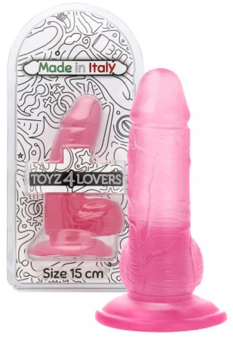 Transparent Pink Orazio Dildo